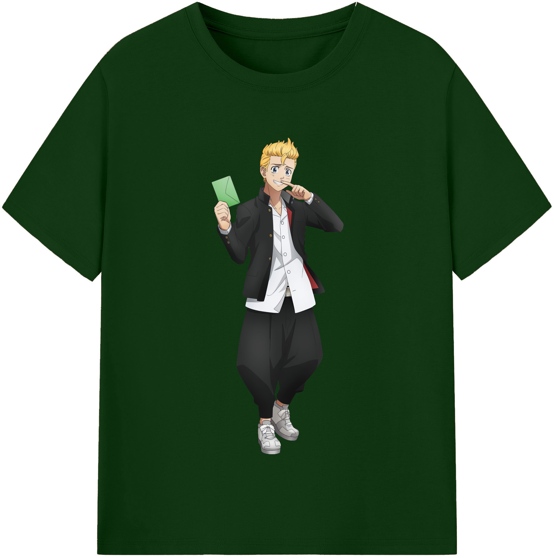 （画像用） 東京リベンジャーズ Tokyo Revengers 綿100％半袖Tシャツ（フロントプリント）